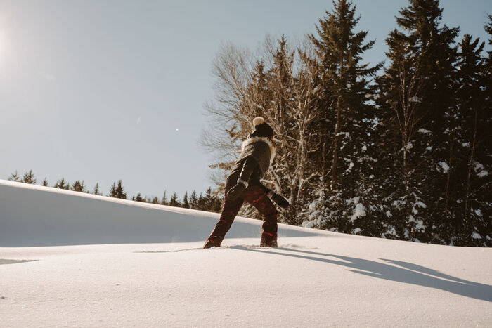 SKI DE FOND HIVER